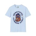 T-Shirt — "Beautiful Strong Girl" Graphic Tee (Cowgirl Illustration)